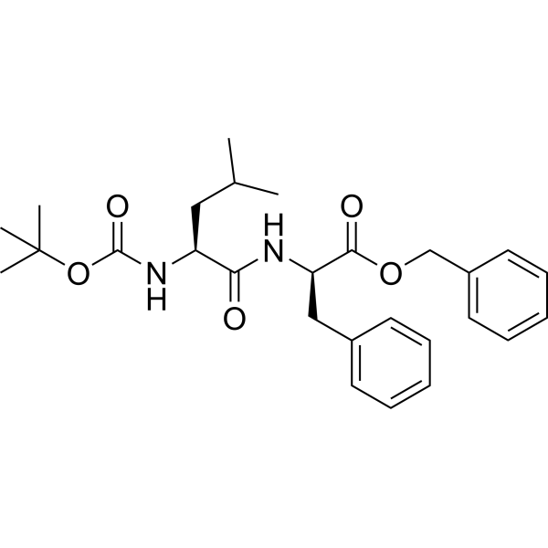 D-Phenylalanine, N-[N-[(1,1-dimethylethoxy)carbonyl]-L-leucyl]-, phenylmethyl ester 159549-96-9